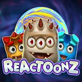 Reactoonz by Play’n GO, showcased at winnycasino.org – game logo