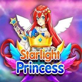Starlight Princess slot logo by Pragmatic Play at Winny Casino